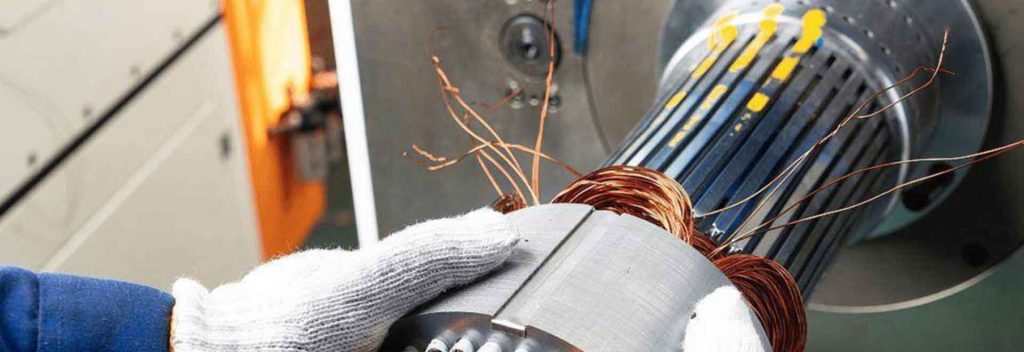 Motor production line